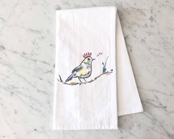JASPER THE SONGBIRD | Tea Towel tea towel TREES HAVE FEELINGS 