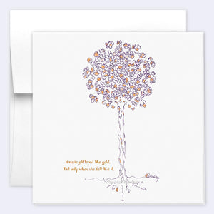 GRACIE | Single Card card TREES HAVE FEELINGS 
