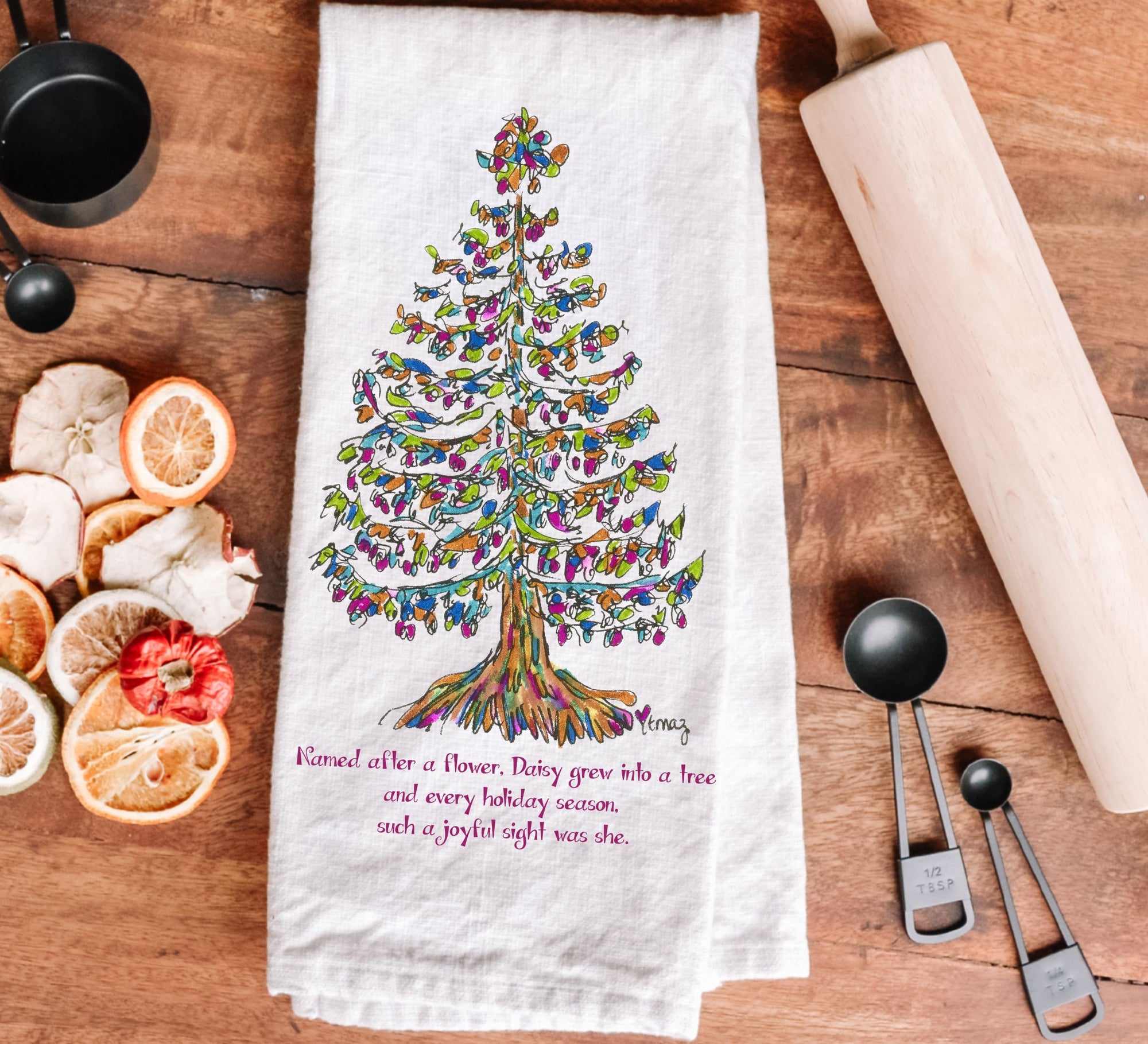 DAISY | Tea Towel tea towel TREES HAVE FEELINGS 