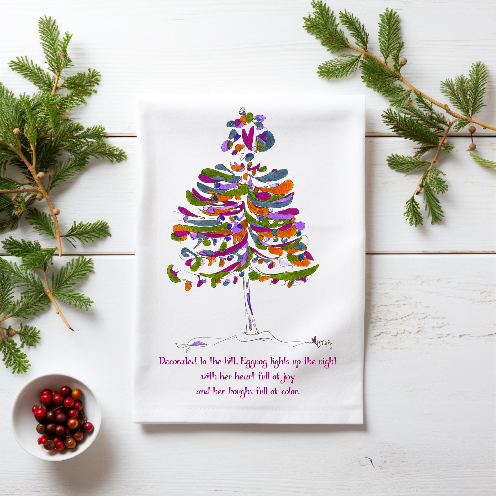EGGNOG | Tea Towel