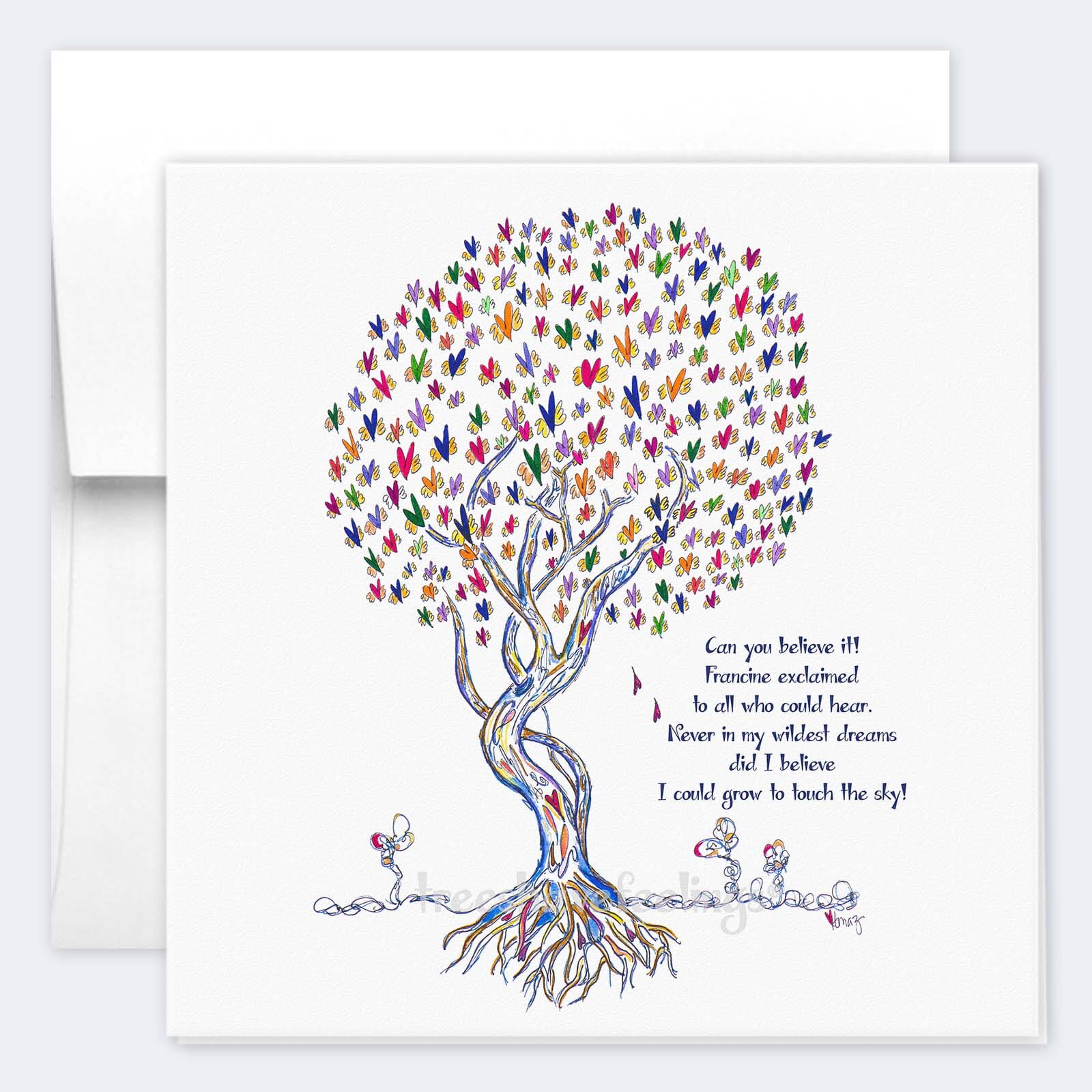 Francine | Single Card | TREES HAVE FEELINGS