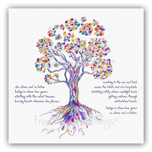 INDIGO | Giclée Print Print TREES HAVE FEELINGS 
