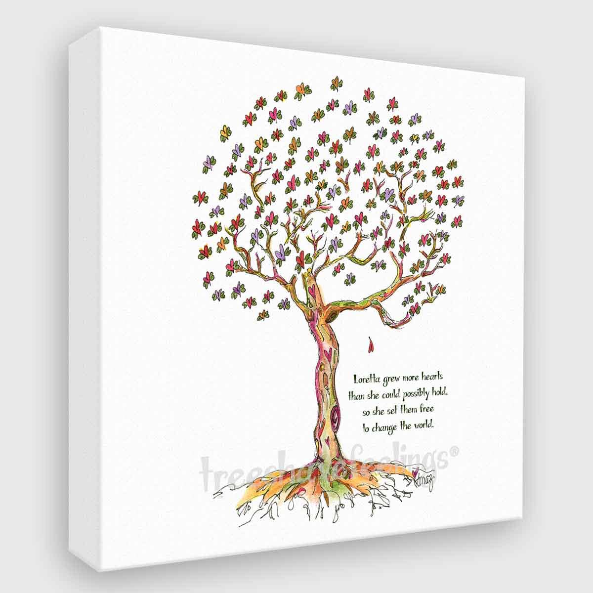 LORETTA | Canvas Canvas TREES HAVE FEELINGS 