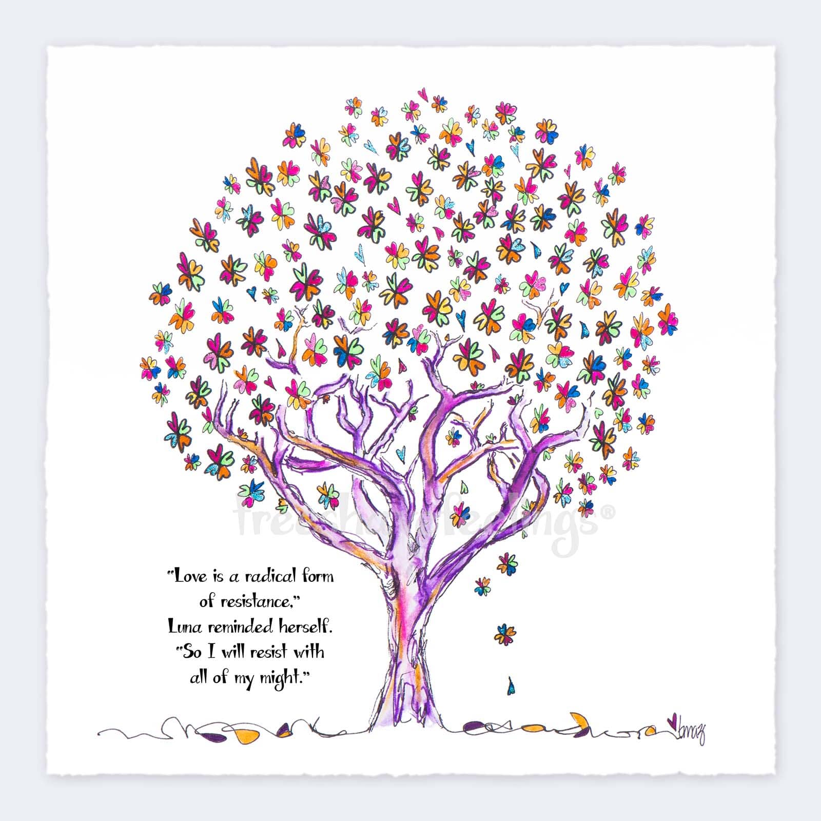 LUNA | Giclée Print Print TREES HAVE FEELINGS 