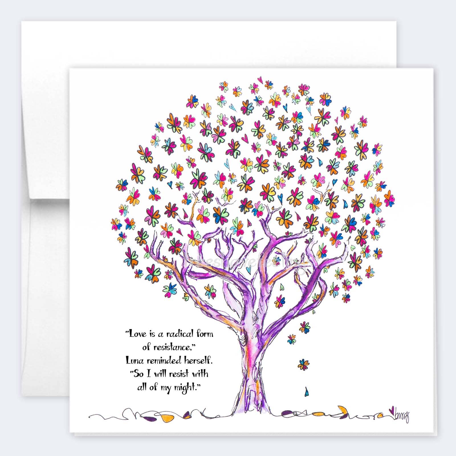 LUNA *NEW* | Single Card card TREES HAVE FEELINGS 