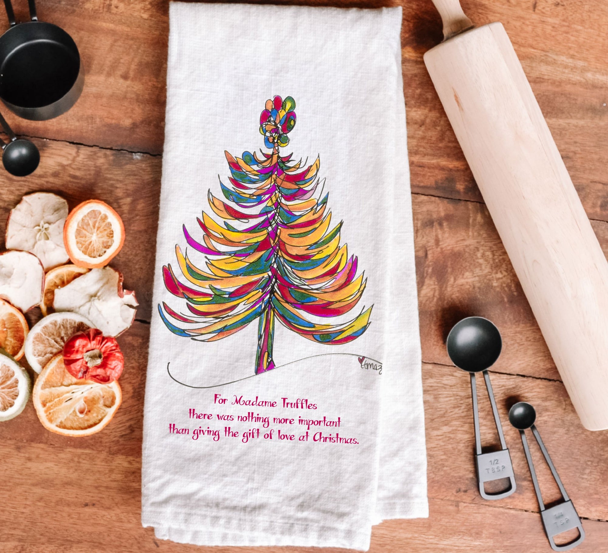 MADAME TRUFFLES | Tea Towel tea towel TREES HAVE FEELINGS 