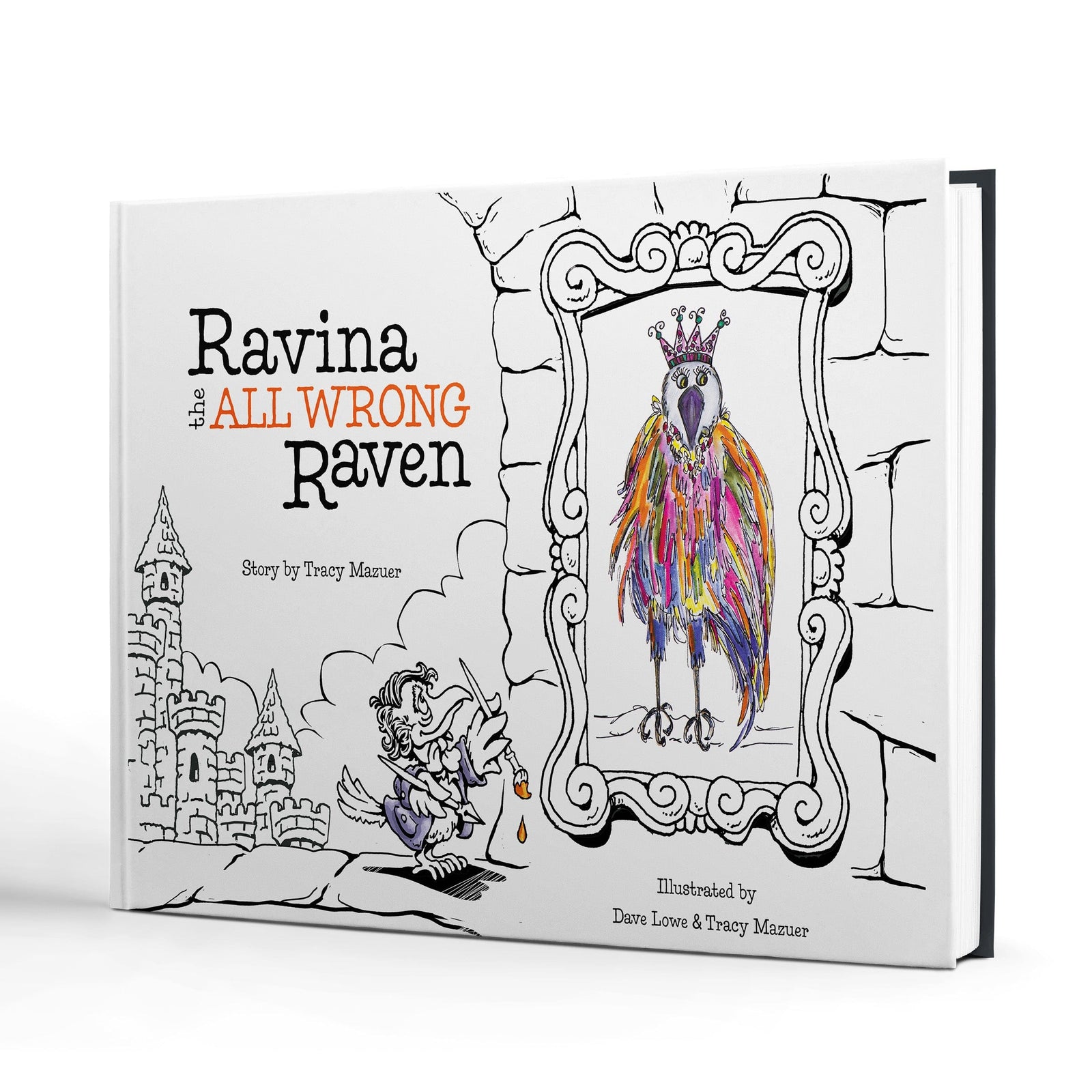 Ravina the All Wrong Raven | Hardback Book | Pre-Sale Book TREES HAVE FEELINGS 