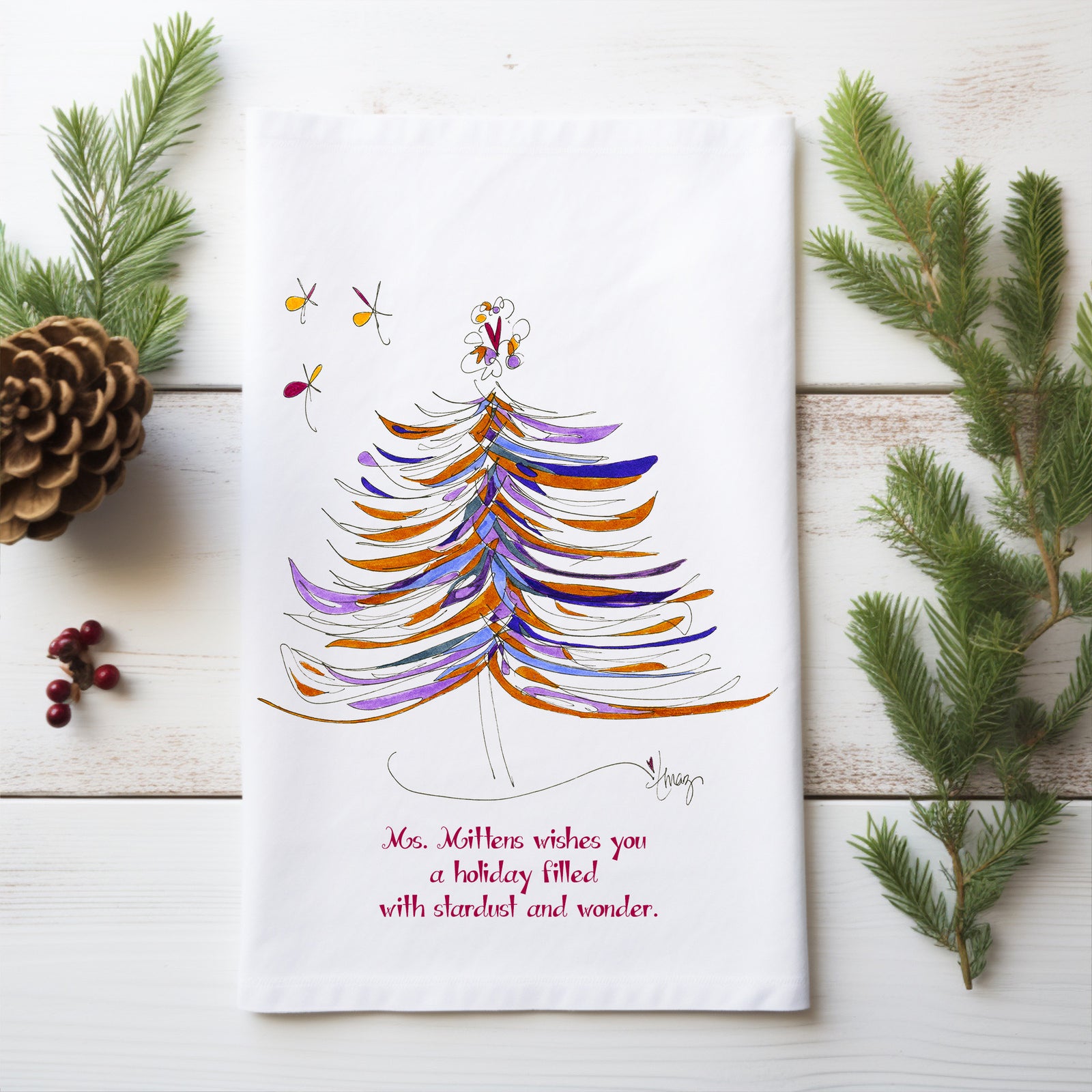 MS. MITTENS | Tea Towel