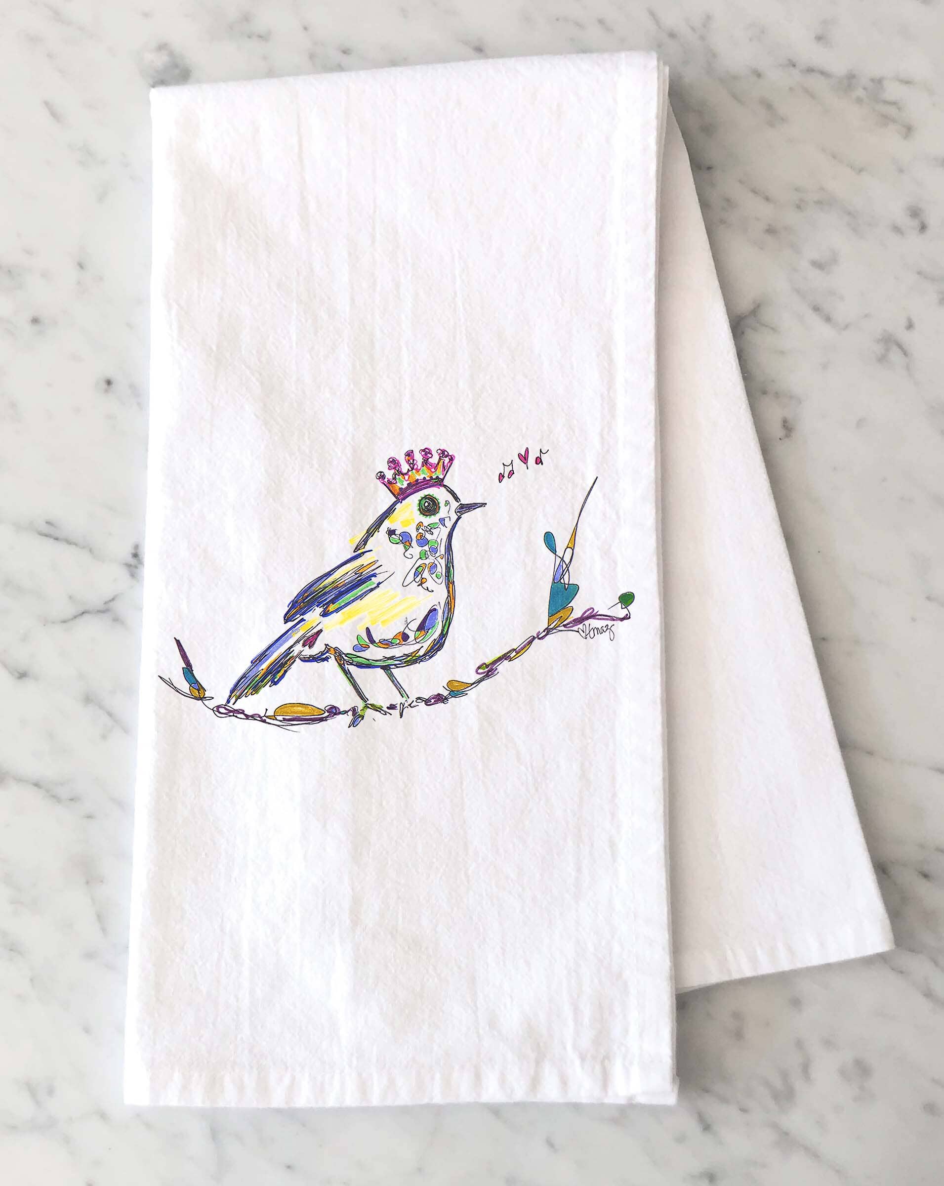 JASPER THE SONGBIRD | Tea Towel tea towel TREES HAVE FEELINGS 