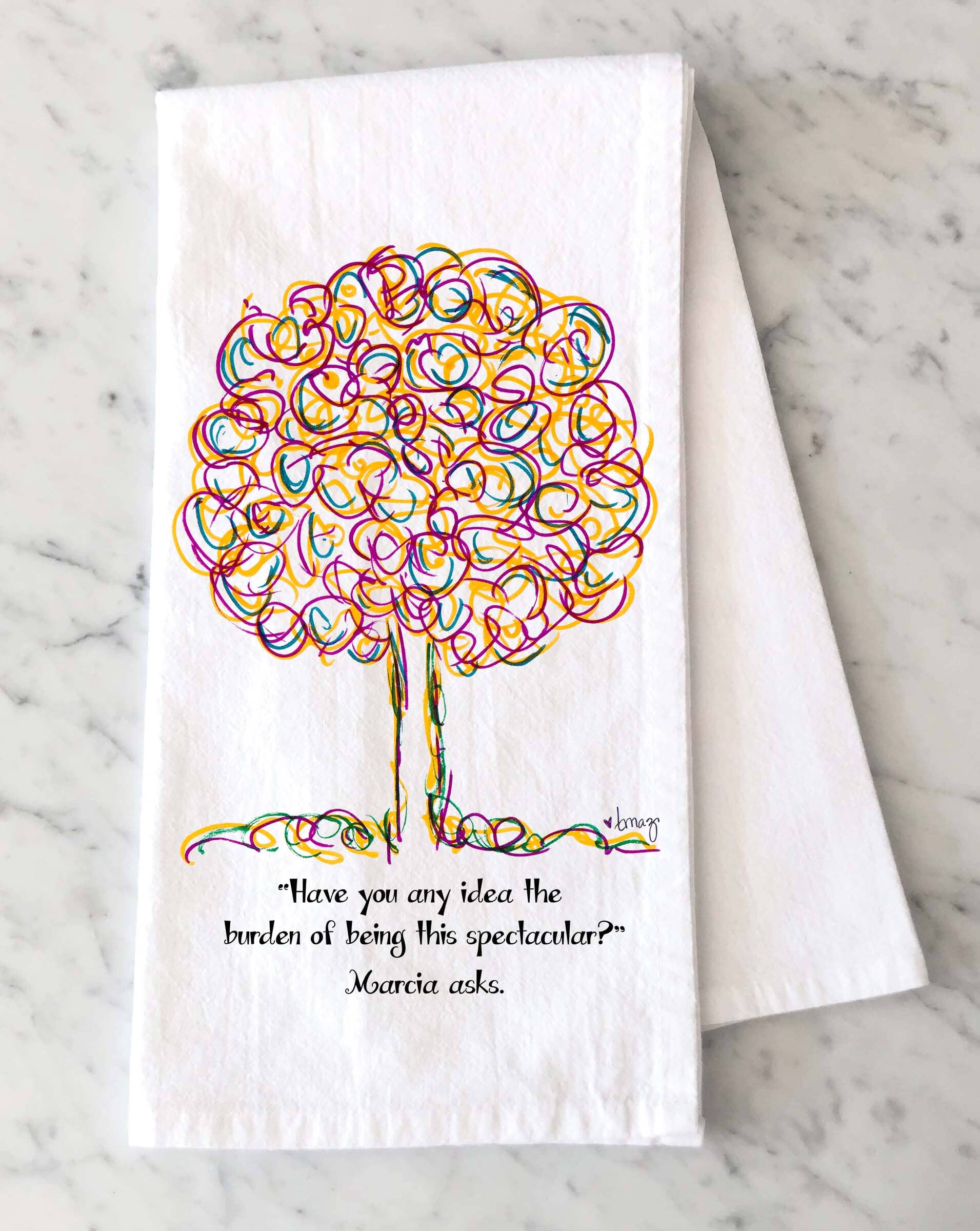 MARCIA *NEW* | Tea Towel tea towel TREES HAVE FEELINGS 