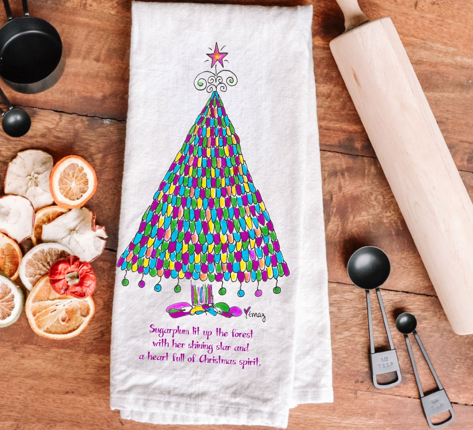 SUGARPLUM | Tea Towel tea towel TREES HAVE FEELINGS 