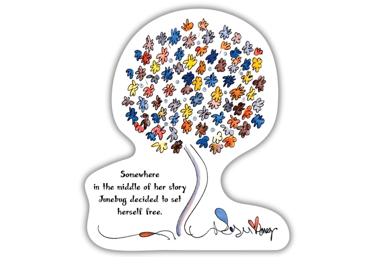 JUNEBUG | Vinyl Sticker sticker TREES HAVE FEELINGS 