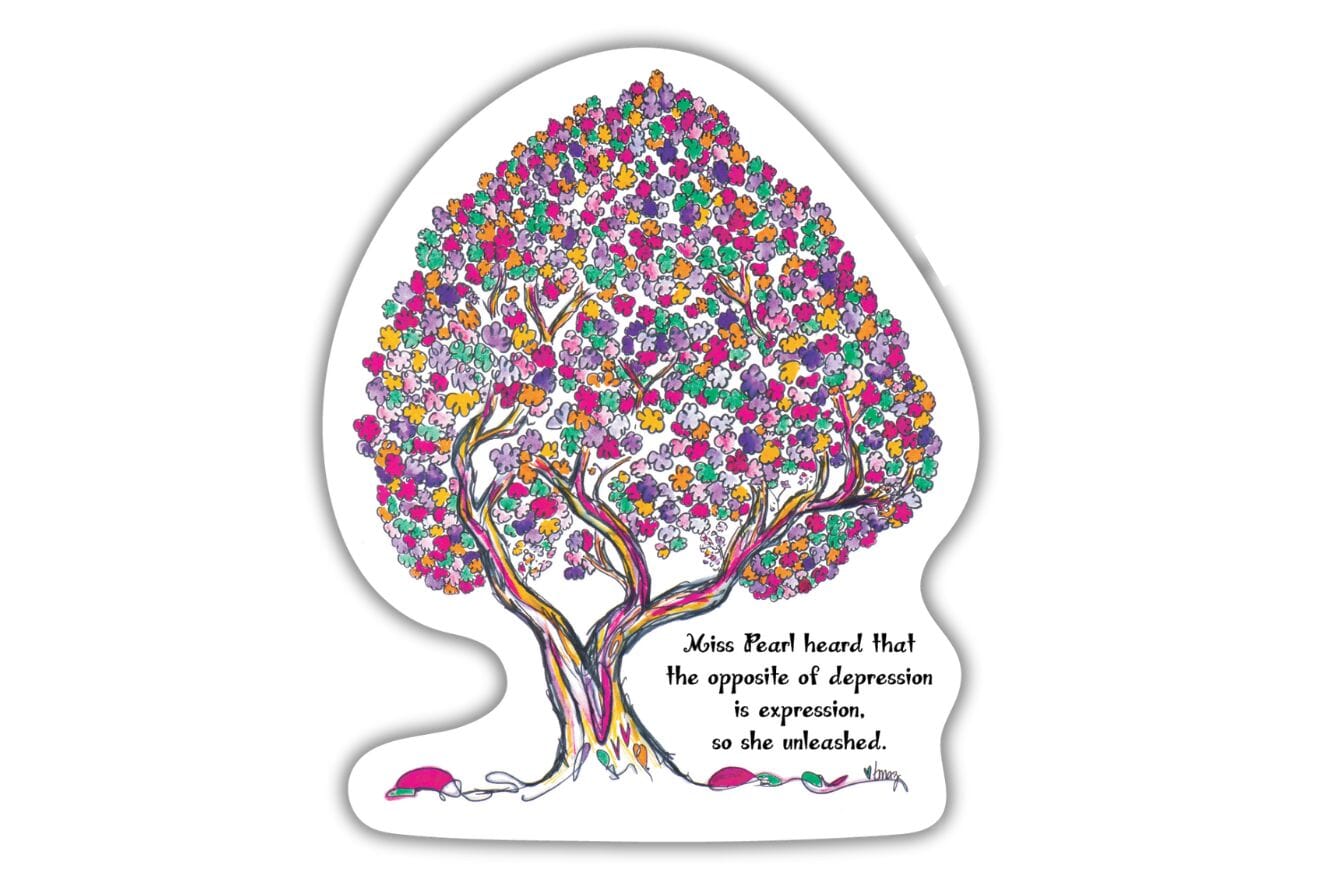 MISS PEARL | Vinyl Sticker sticker TREES HAVE FEELINGS 