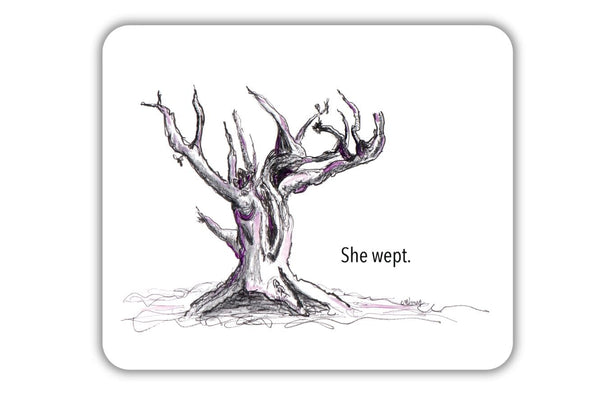 SHE WEPT | Vinyl Sticker sticker TREES HAVE FEELINGS 