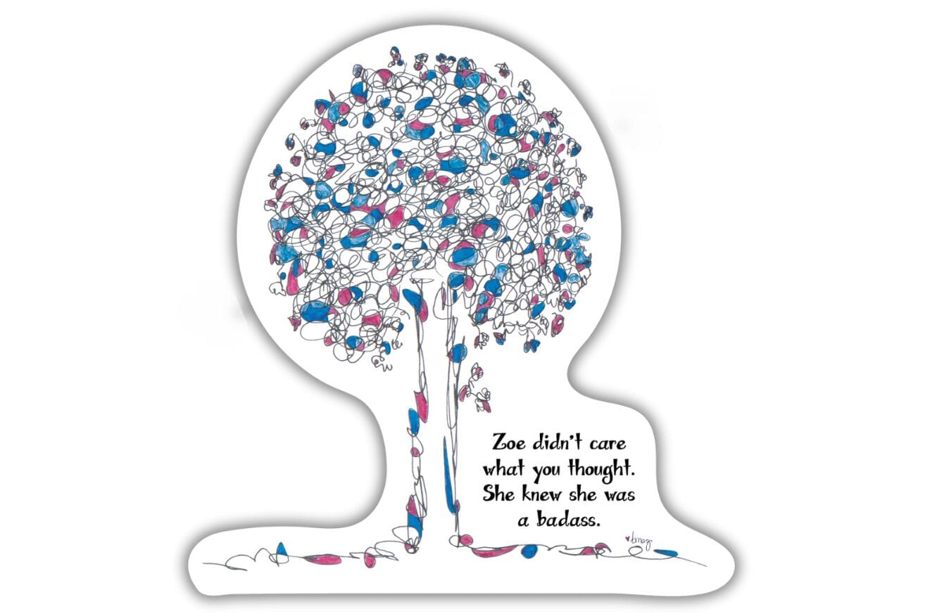 ZOE | Vinyl Sticker sticker TREES HAVE FEELINGS 