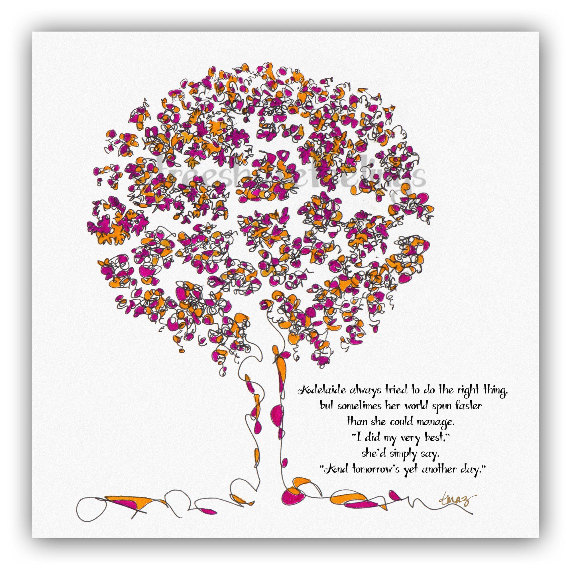 ADELAIDE | Giclée Print Print TREES HAVE FEELINGS 