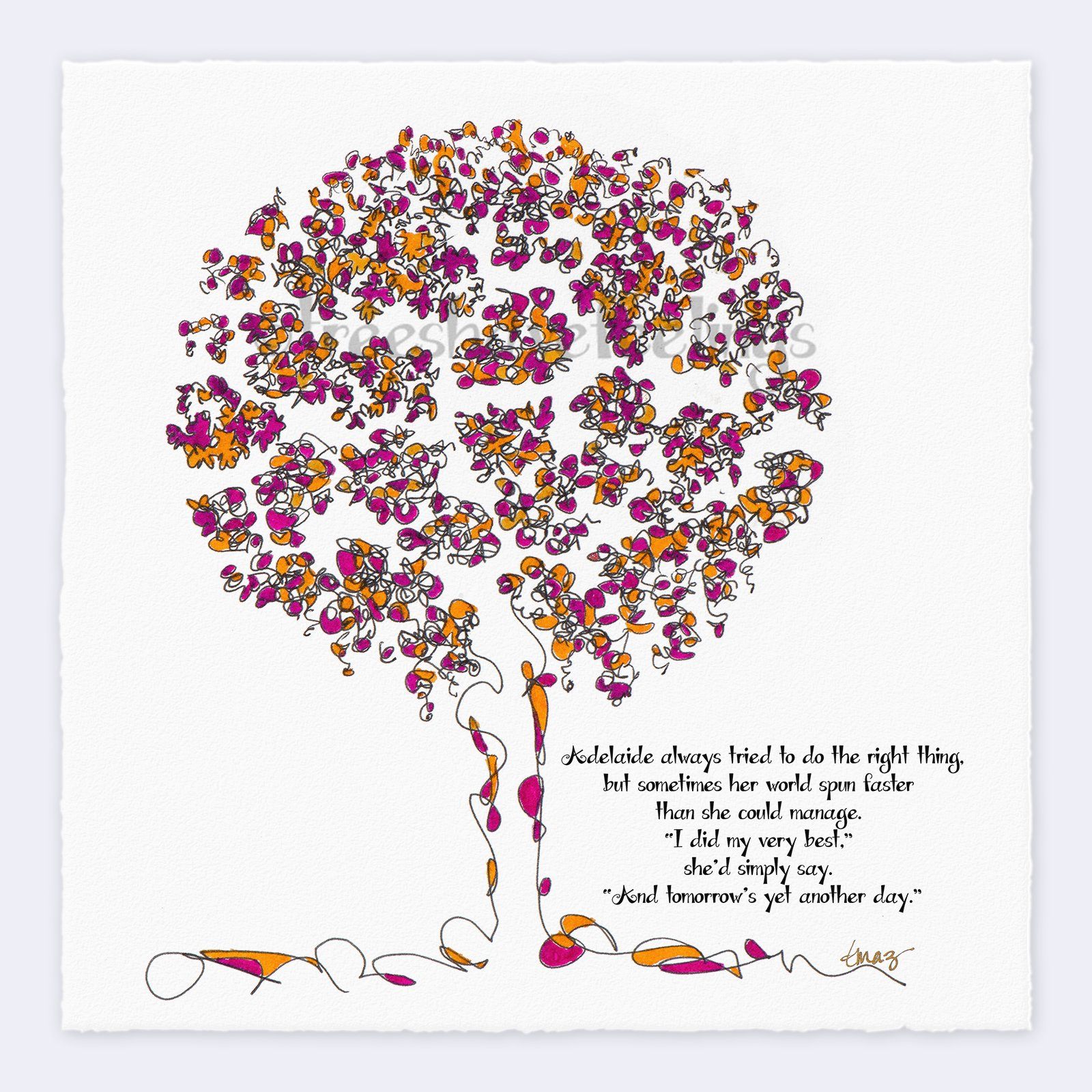 ADELAIDE | Giclée Print Print TREES HAVE FEELINGS 