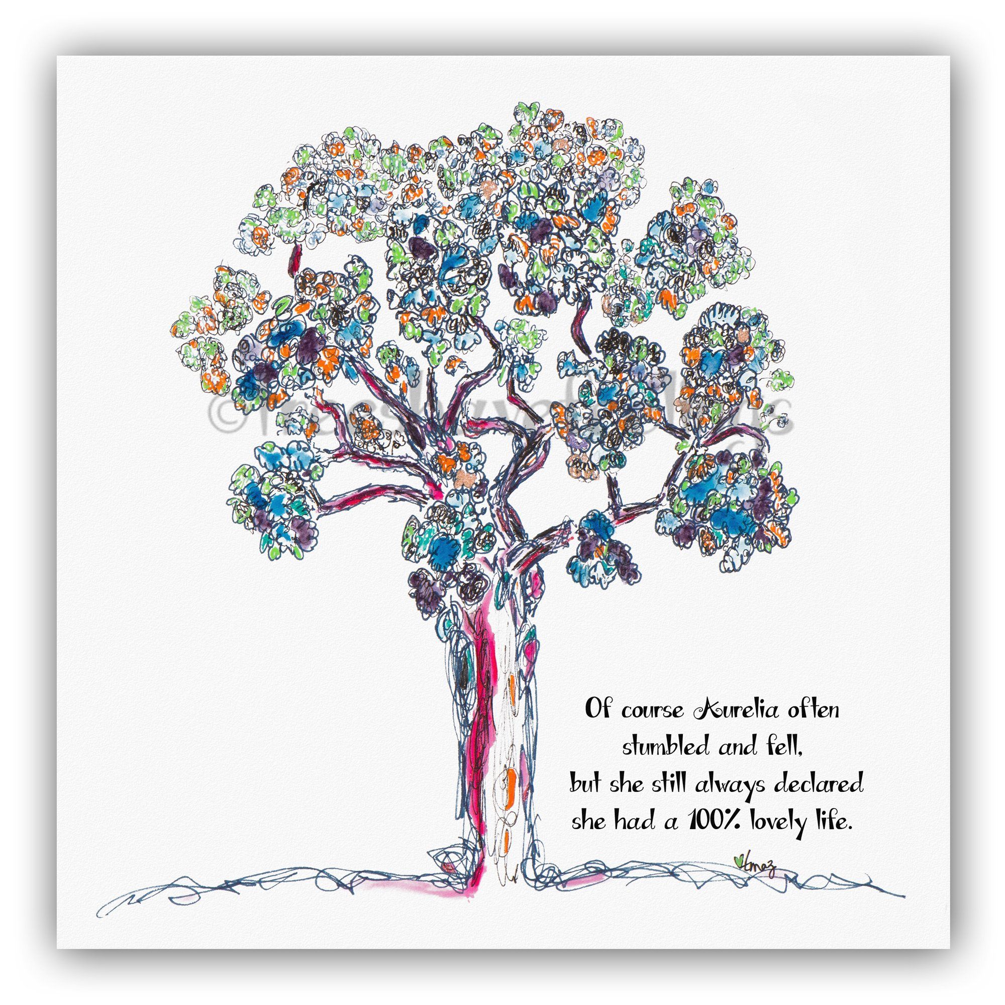 AURELIA | Giclée Print Print TREES HAVE FEELINGS 