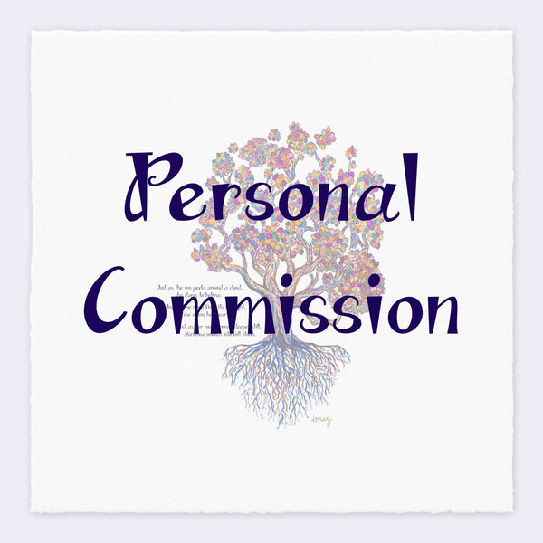 Order your Personal Commission | 8"x8" Print TREES HAVE FEELINGS 