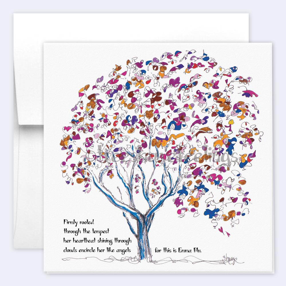 EMMA BLU | Single Card card TREES HAVE FEELINGS 