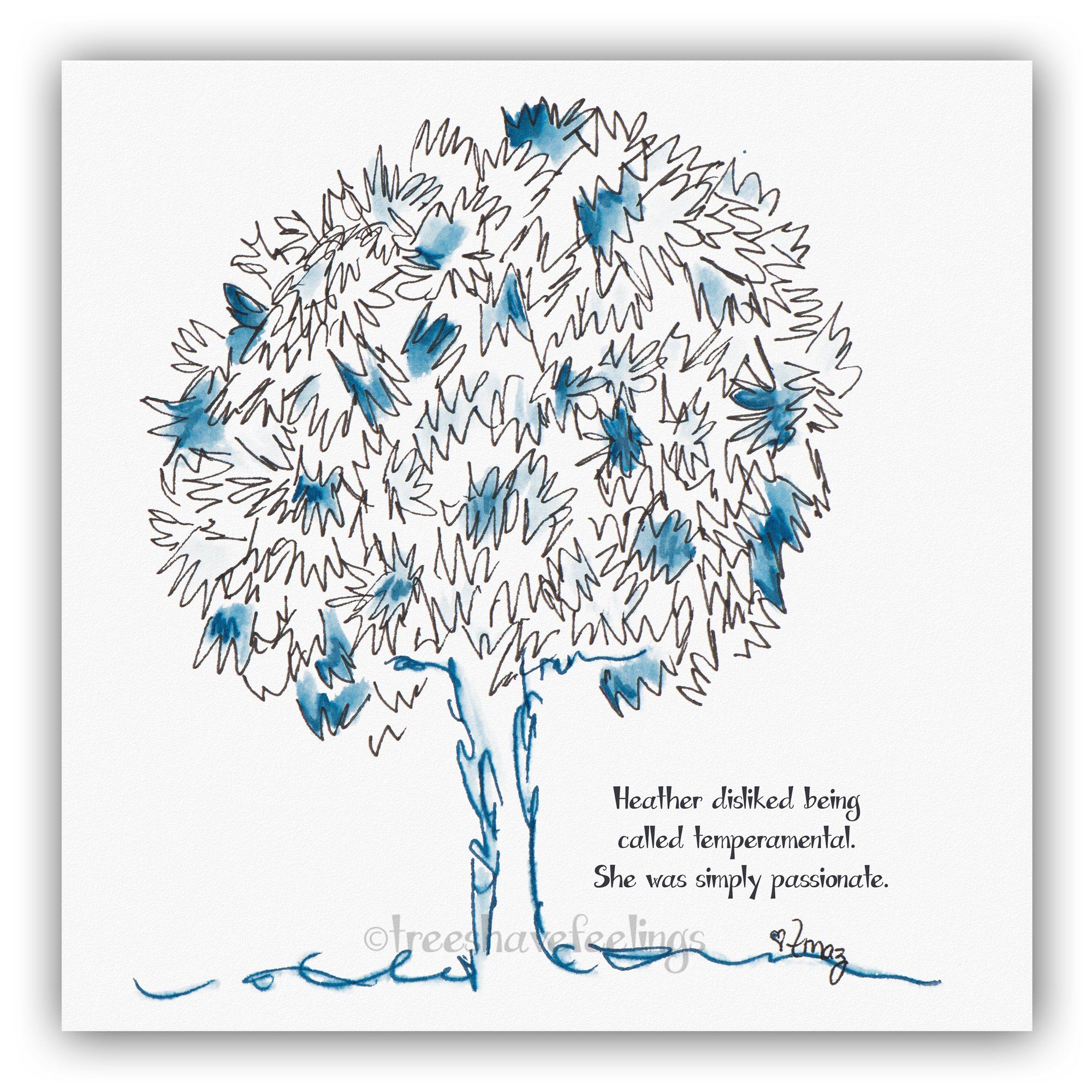 HEATHER | Giclée Print Print TREES HAVE FEELINGS 