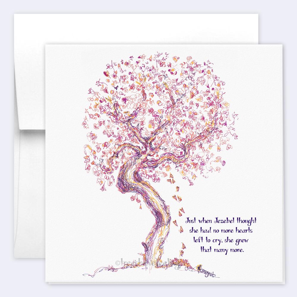 JEZEBEL | Single Card card TREES HAVE FEELINGS 