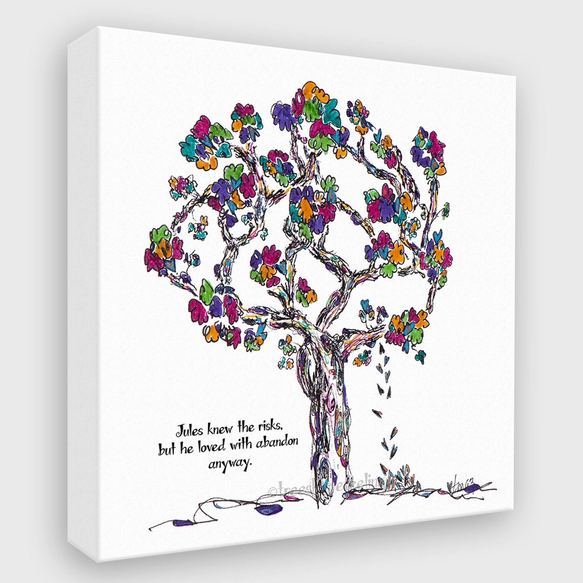 JULES | Canvas Canvas TREES HAVE FEELINGS 