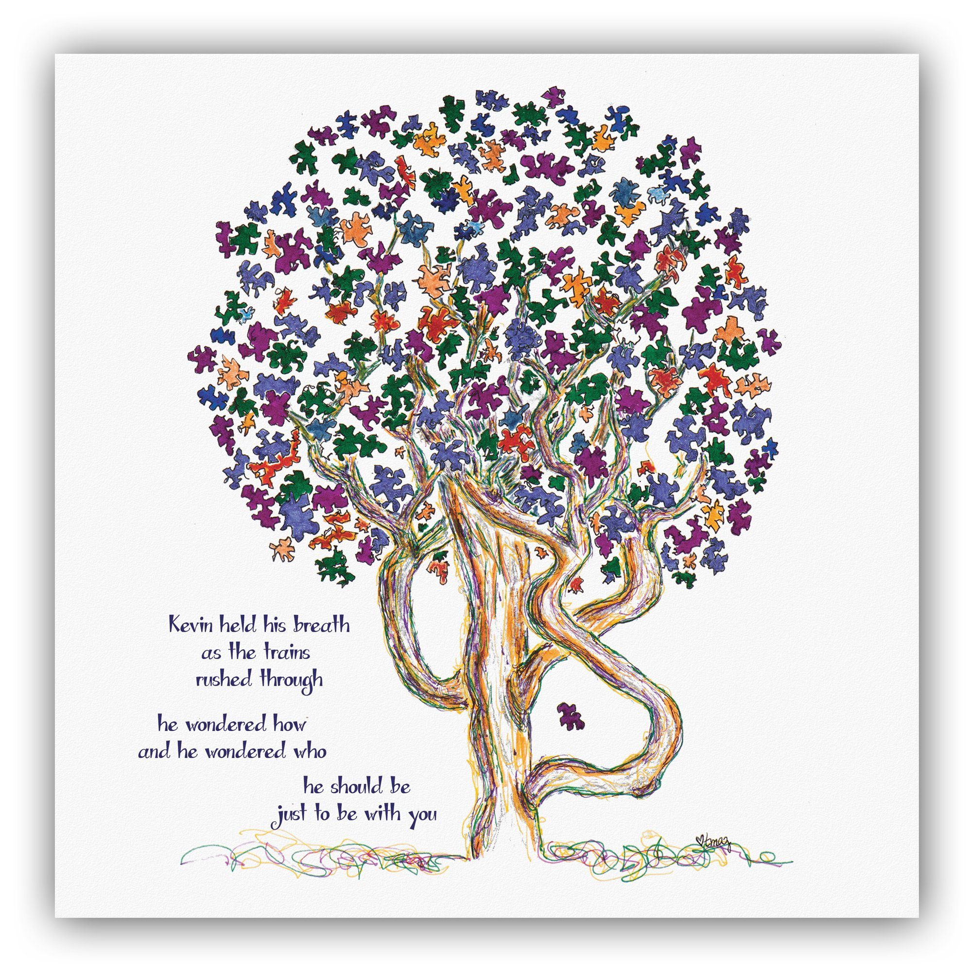 KEVIN | Giclée Print Print TREES HAVE FEELINGS 