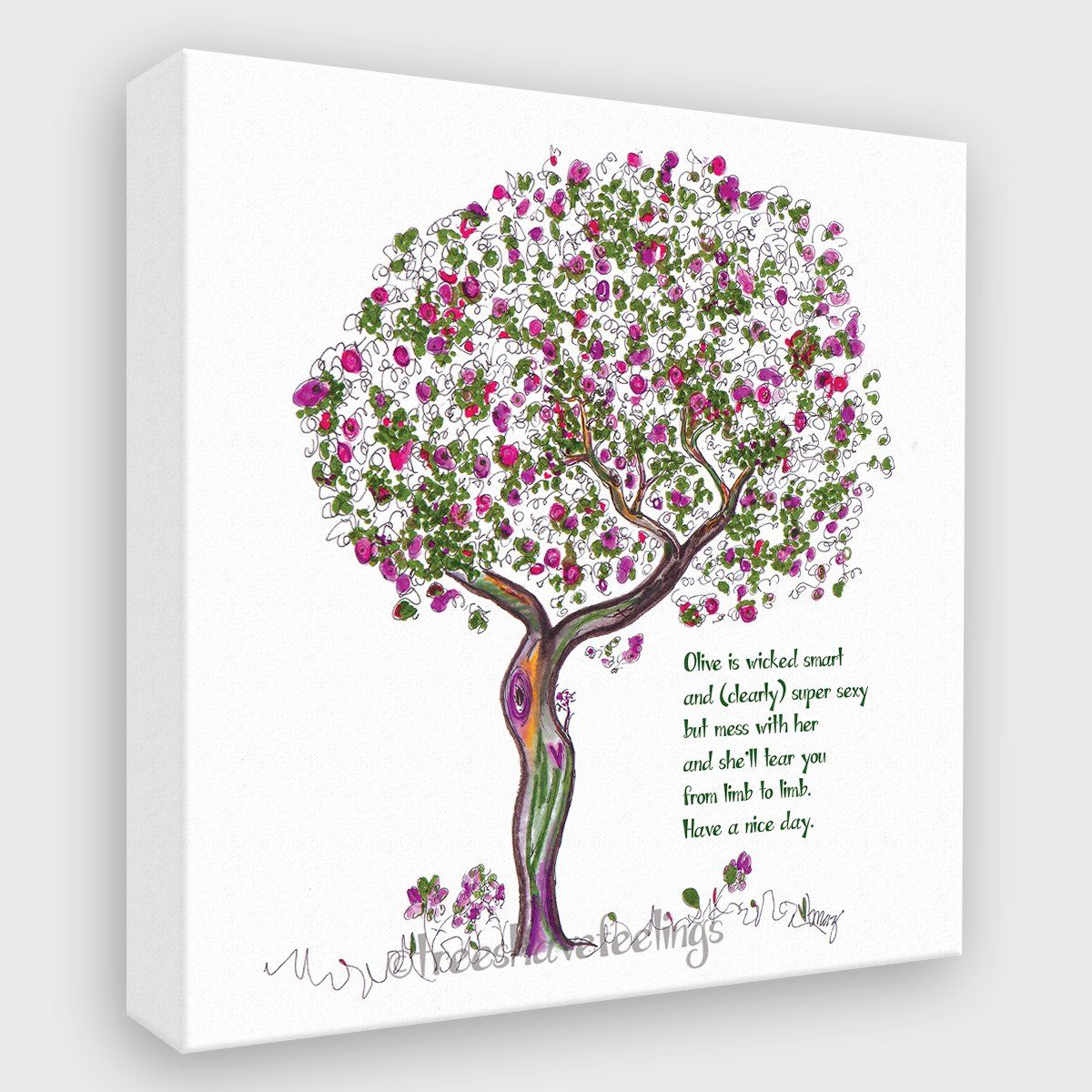 OLIVE | Canvas Canvas TREES HAVE FEELINGS 