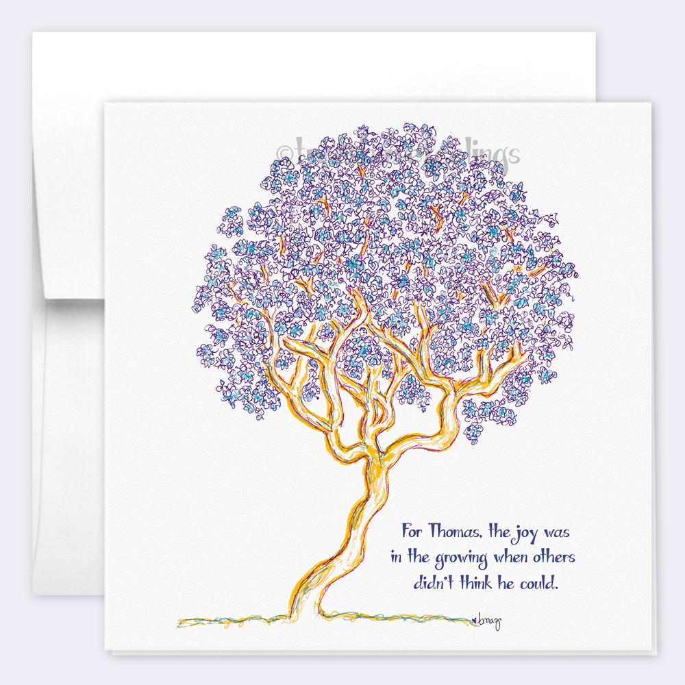 THOMAS | Single Card card TREES HAVE FEELINGS 