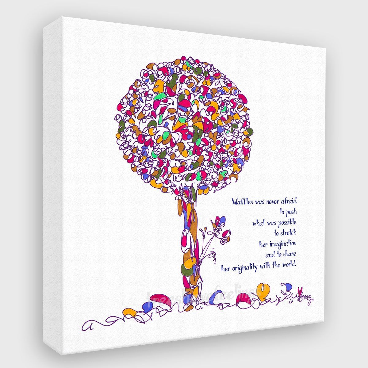 WAFFLES | Canvas Canvas TREES HAVE FEELINGS 