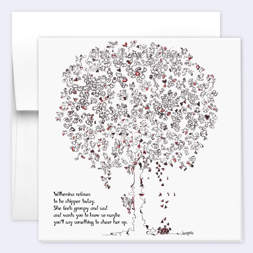 WILHEMINA | Single Card card TREES HAVE FEELINGS 