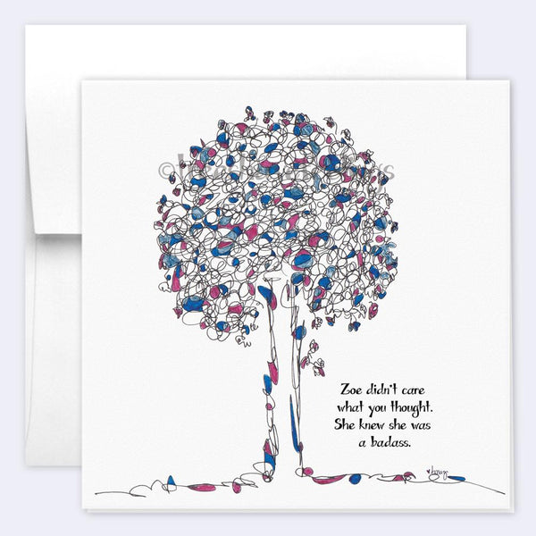 ZOE | Single Card card TREES HAVE FEELINGS 