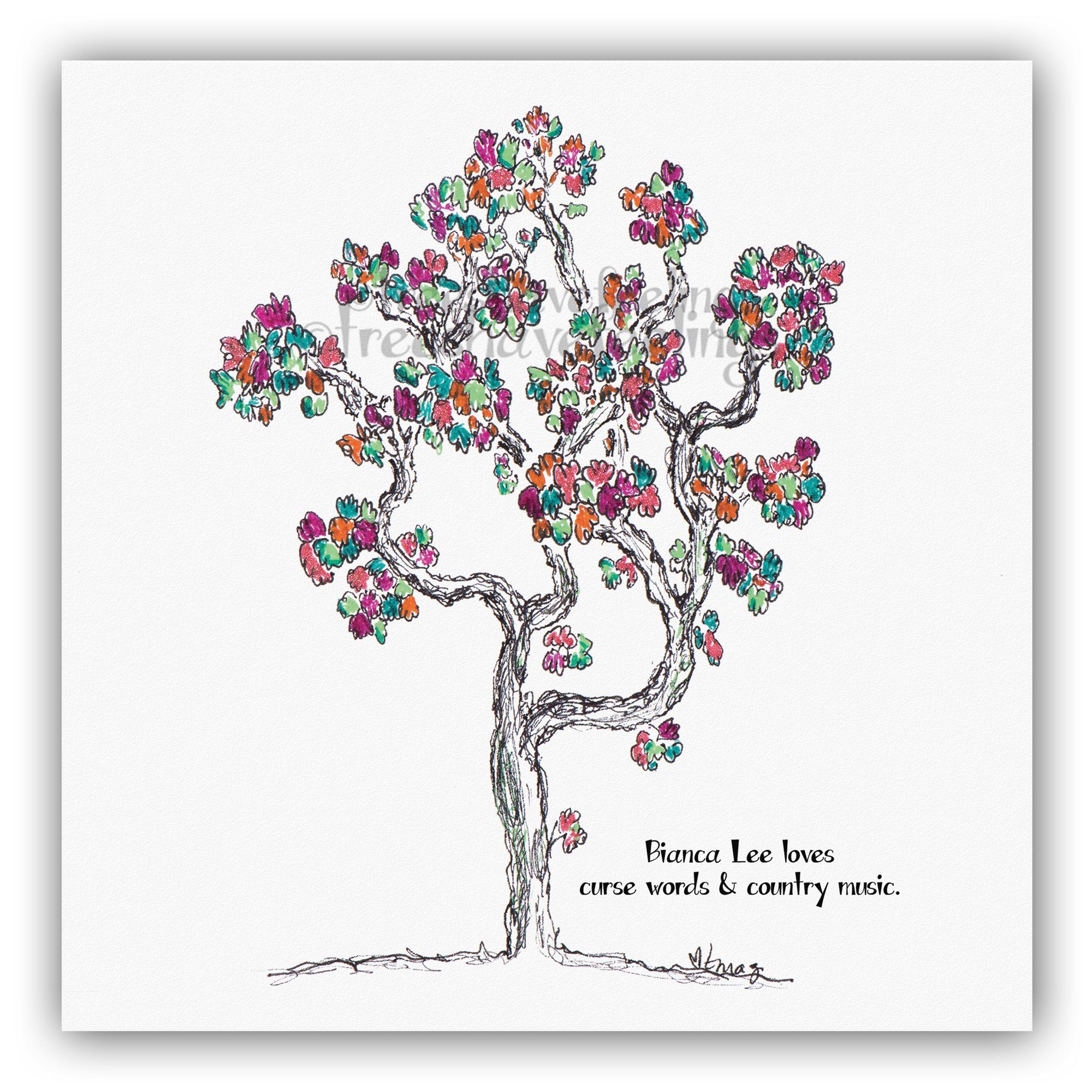 BIANCA LEE | Giclée Print Print TREES HAVE FEELINGS 