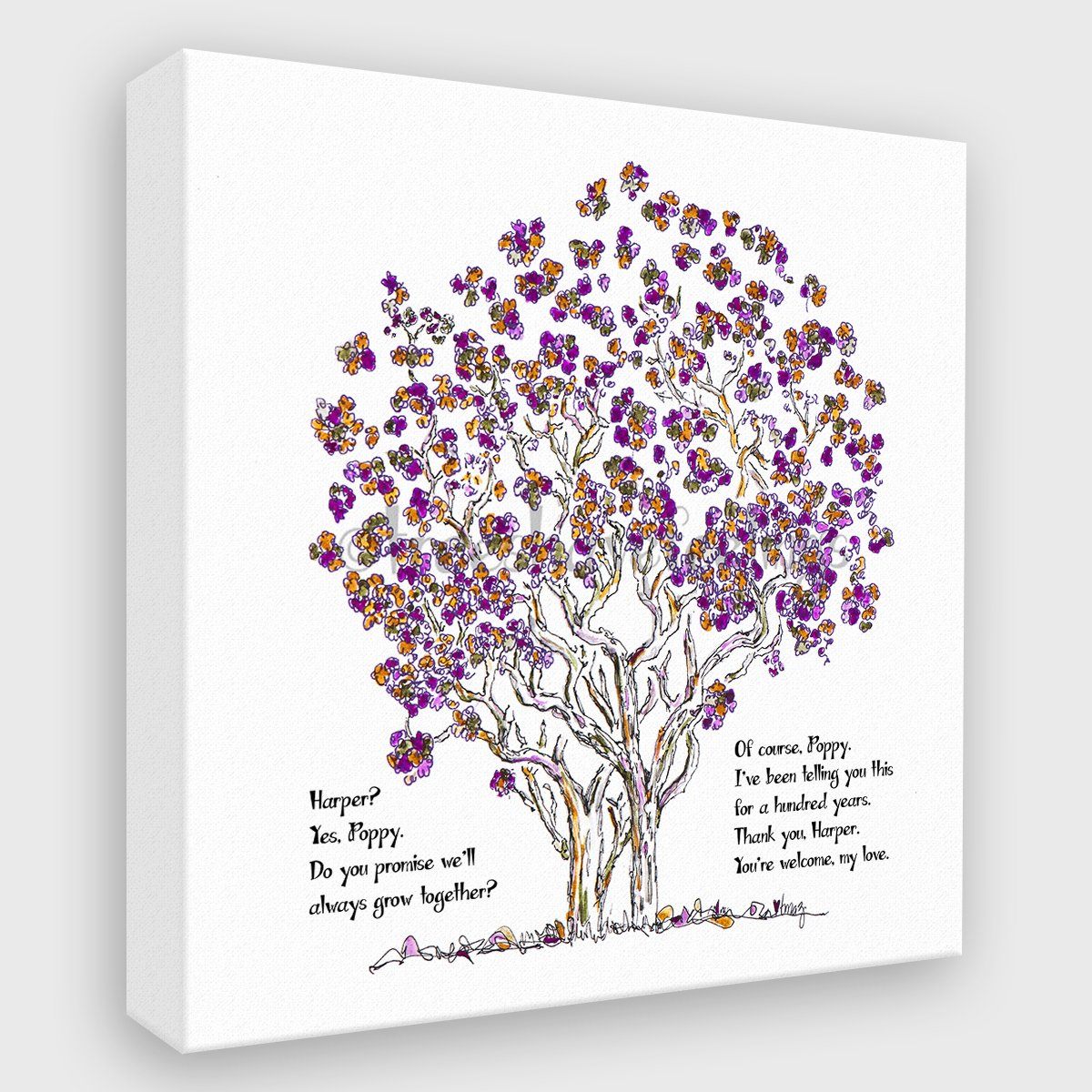 HARPER & POPPY | Canvas Canvas TREES HAVE FEELINGS 