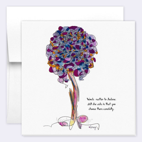JODENE | Single Card card TREES HAVE FEELINGS 