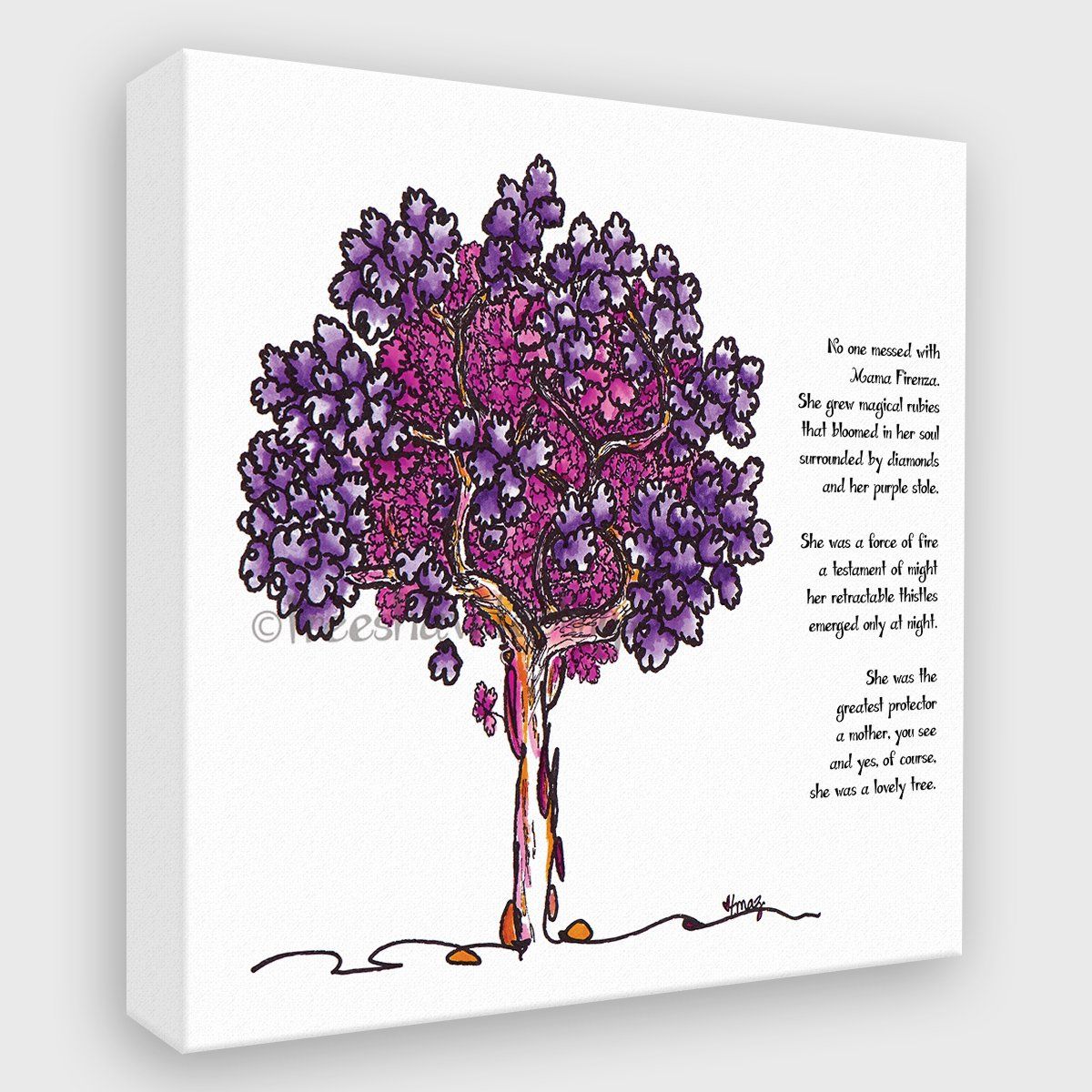 MAMA FIRENZA | Canvas Canvas TREES HAVE FEELINGS 