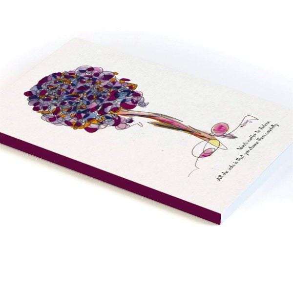 JODENE JOURNAL | 5.25"x8.25" Softcover | Lined | 144 pages journal TREES HAVE FEELINGS 