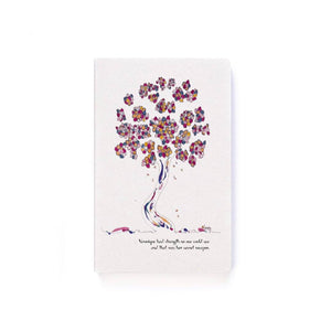 VERONIQUE JOURNAL | 5.25"x8.25" Softcover | Lined | 144 pages journal TREES HAVE FEELINGS 