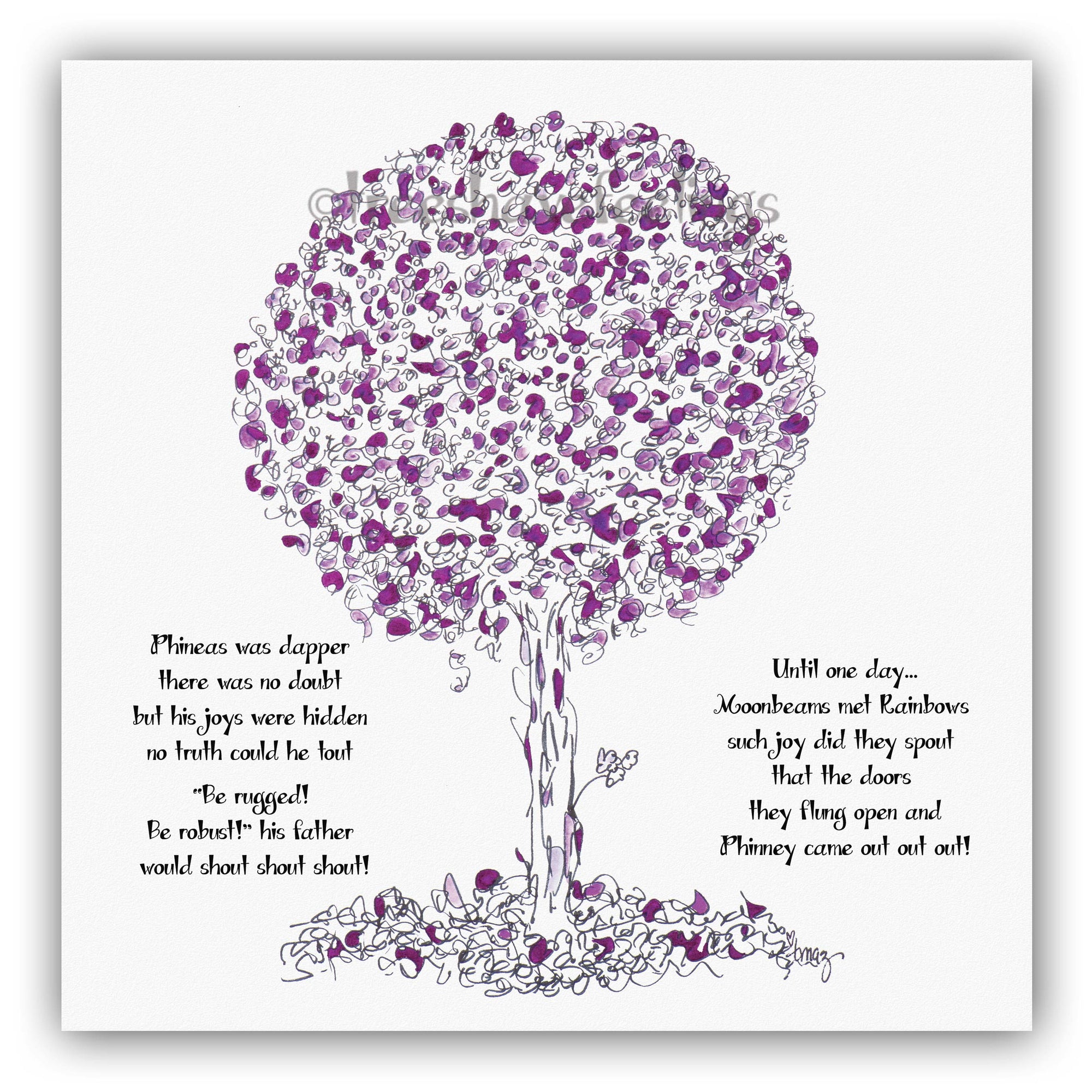 PHINEAS | Giclée Print Print TREES HAVE FEELINGS 