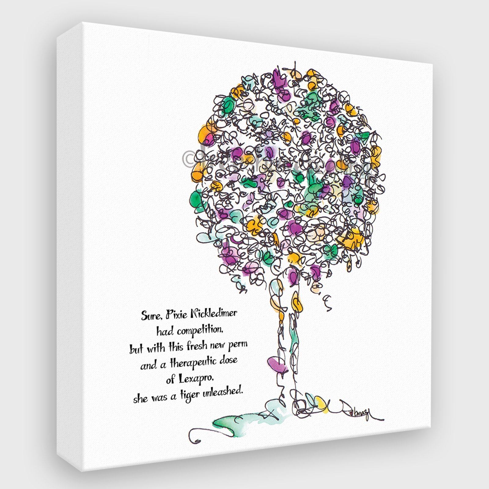 PIXIE NICKLEDIMER | Canvas Canvas TREES HAVE FEELINGS 