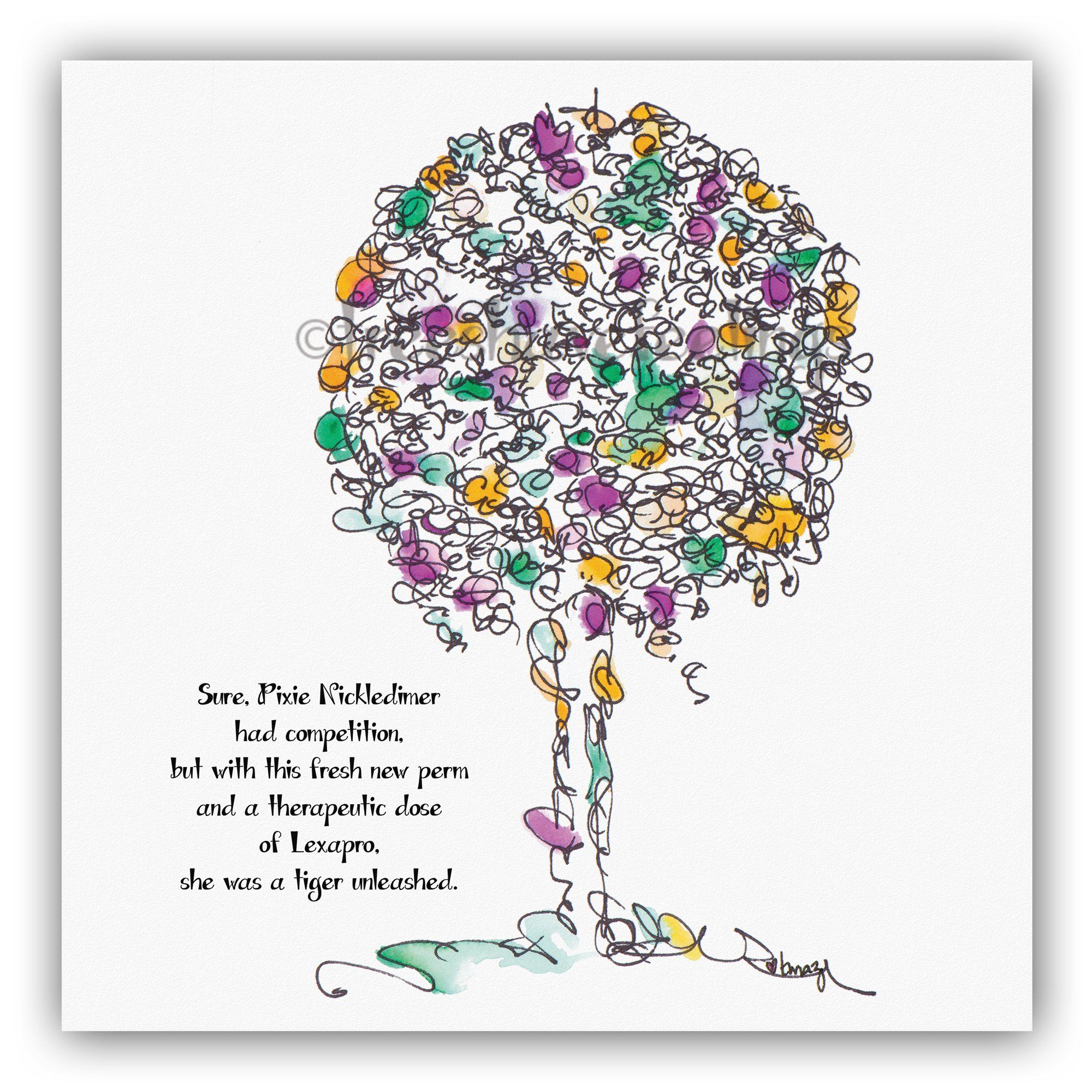 PIXIE NICKLEDIMER | Giclée Print Print TREES HAVE FEELINGS 