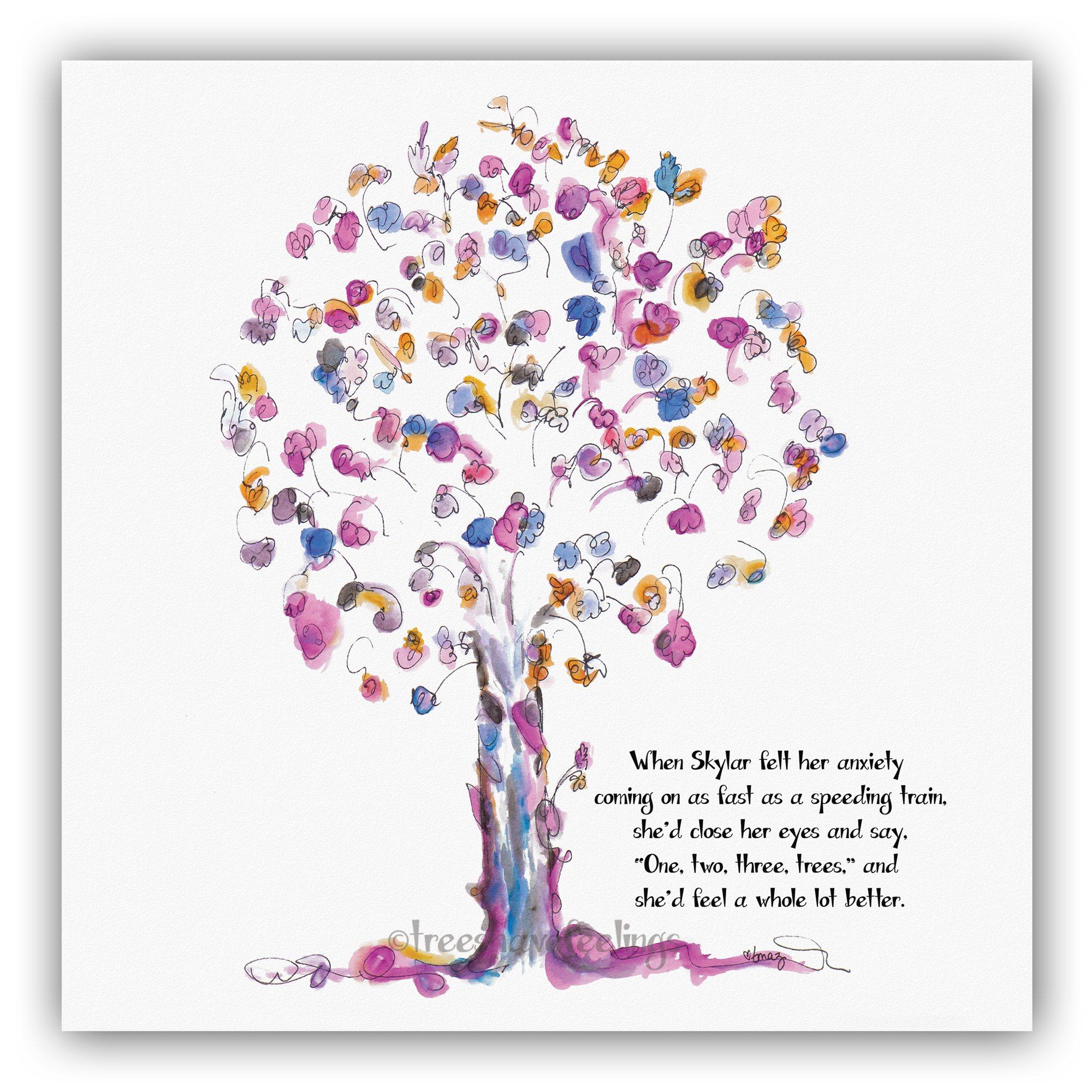 SKYLAR | Giclée Print Print TREES HAVE FEELINGS 