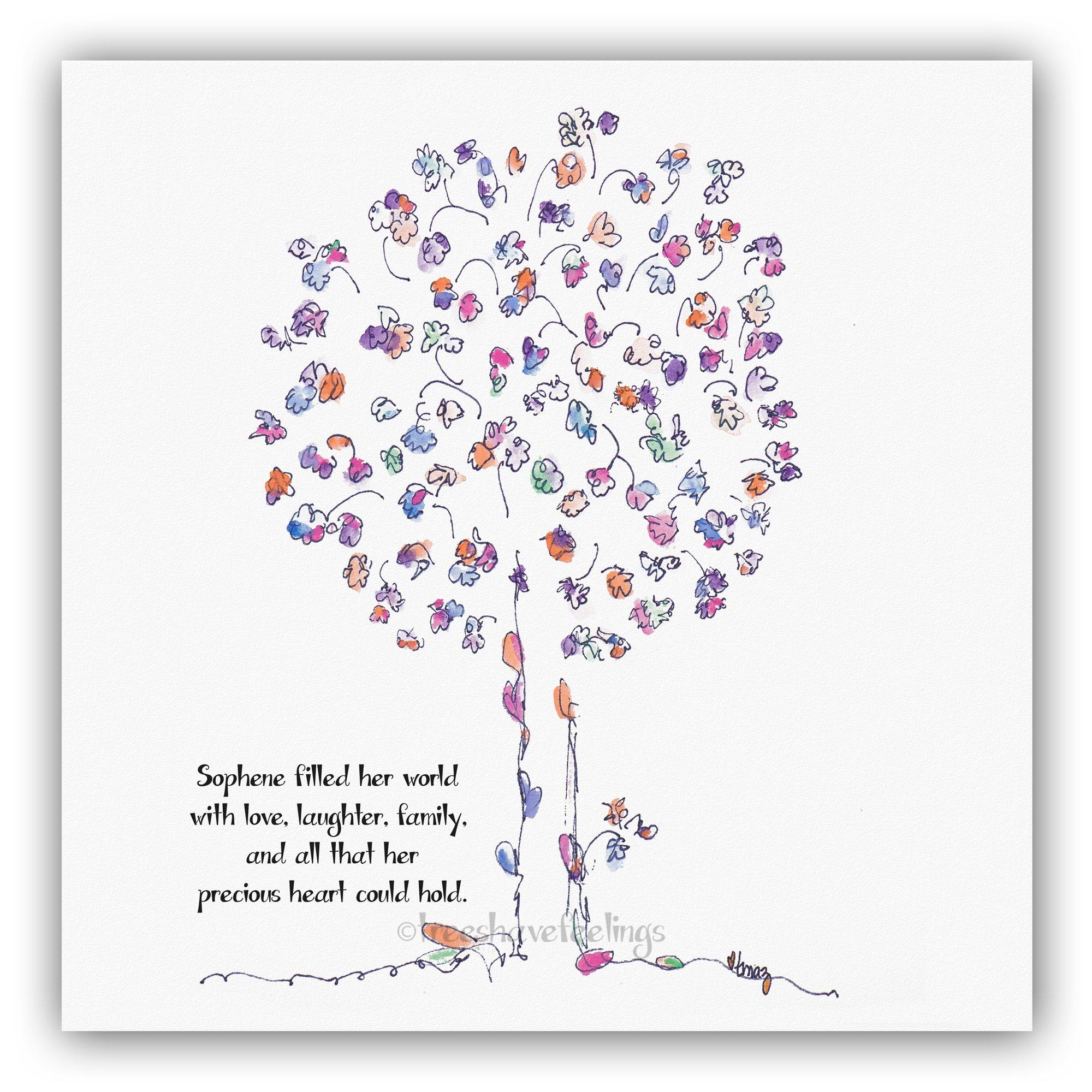 SOPHENE | Giclée Print Print TREES HAVE FEELINGS 