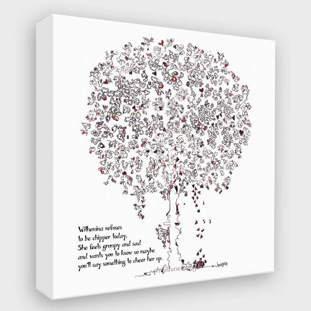 WILHEMINA | Canvas Canvas TREES HAVE FEELINGS 